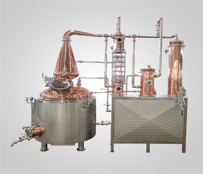 Équipement de distillation de cuivre 500L